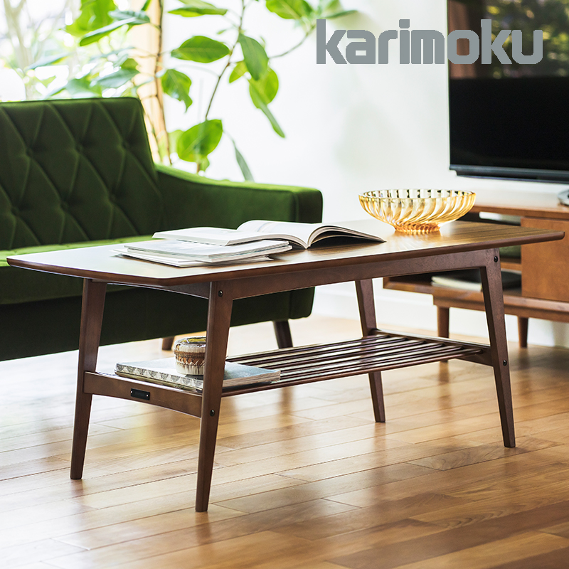 北欧日式风实木木小茶几