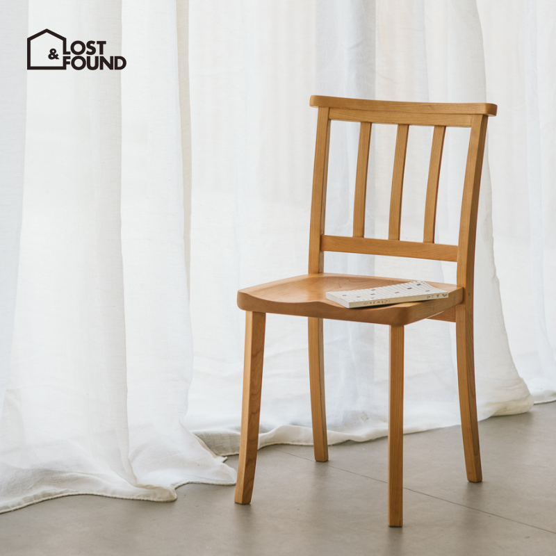 日式风靠背椅樱桃木失物招领