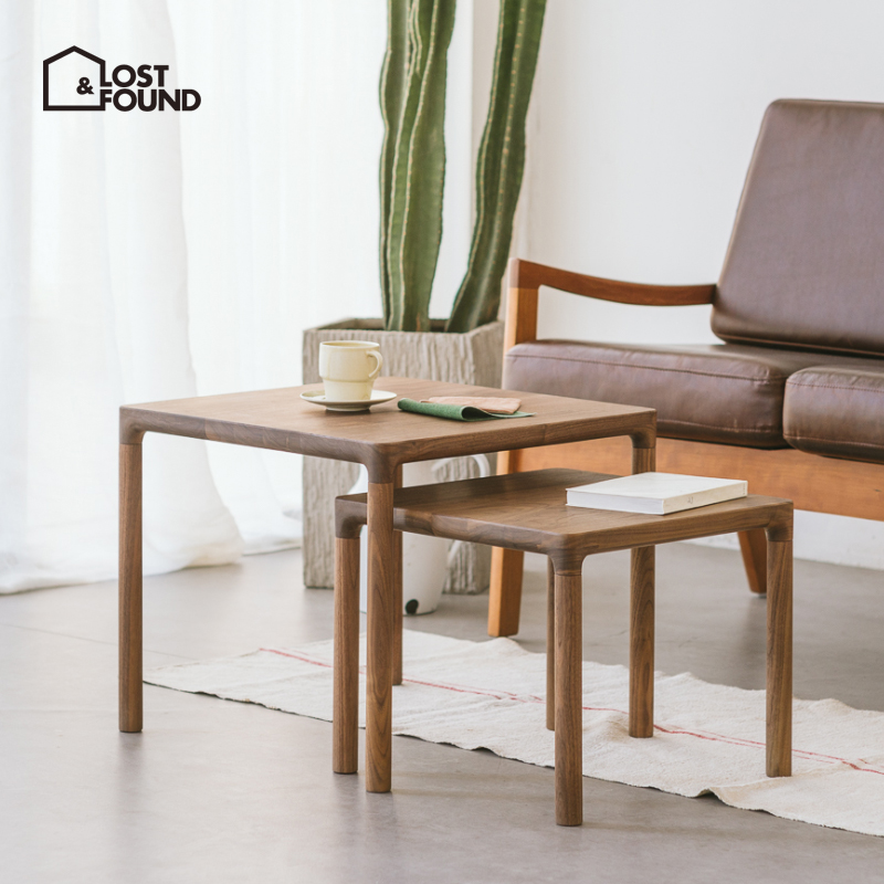 客厅小户型组合日式风实木木茶几