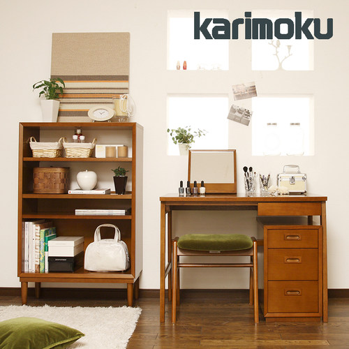 karimoku书架儿童日式风储物柜