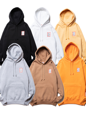 现货 have a good time 基础款帽衫加绒卫衣 红LOGO FRAME HOODIE