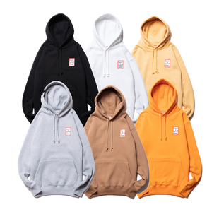 现货 have a good time 基础款帽衫加绒卫衣 红LOGO FRAME HOODIE