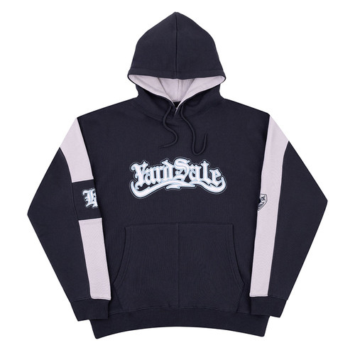YARDSALE正品拼色帽衫春季新品