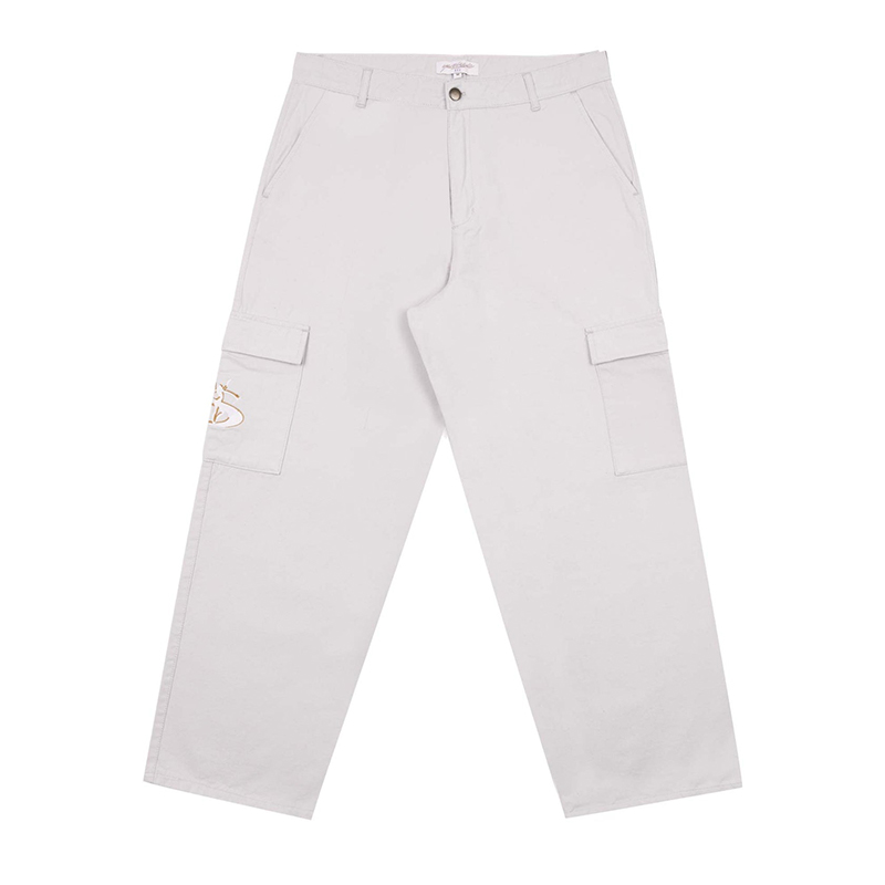 YARDSALE多口袋刺绣工装长裤