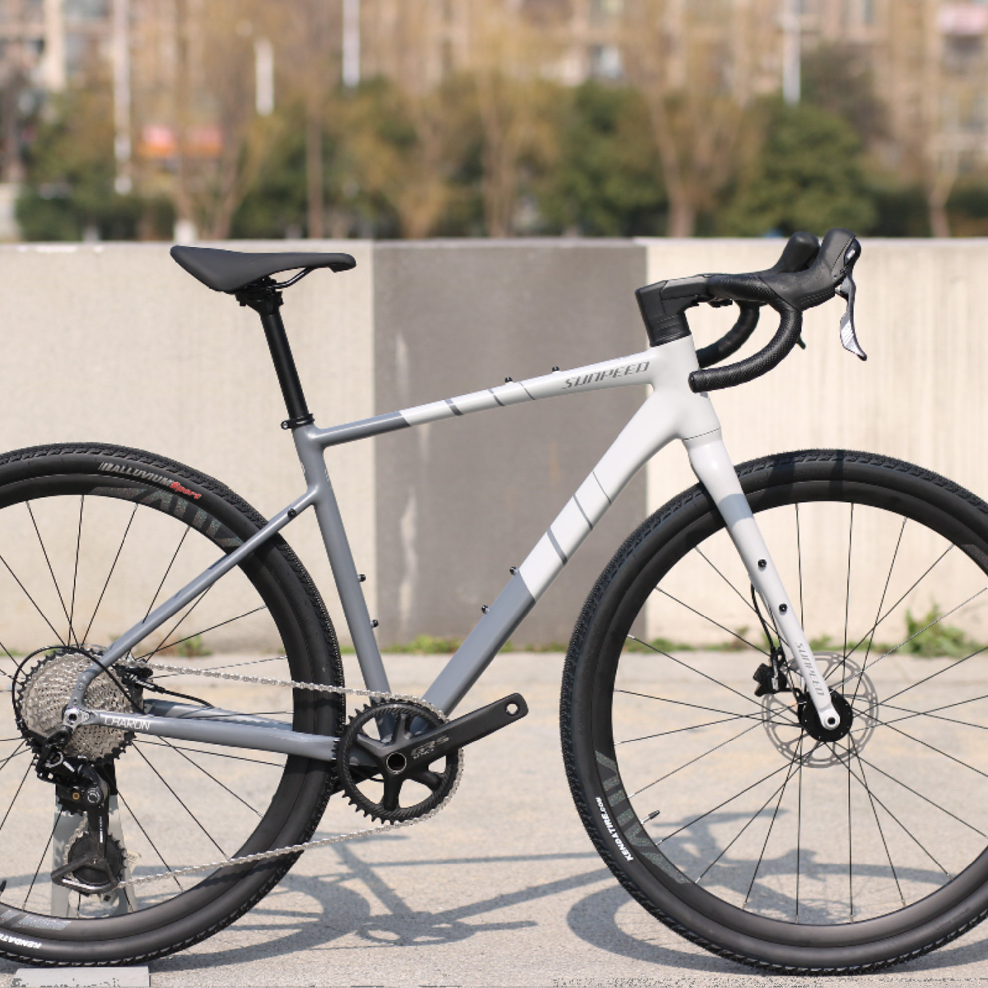 sunpeed速比特charon卡荣gravel 灰色越野公路车