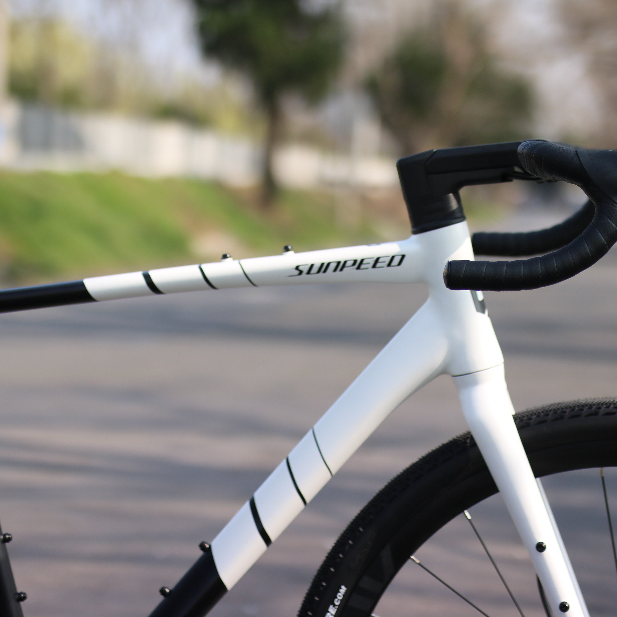 2025款sunpeed速比特charon卡荣黑白色gravel越野公路车