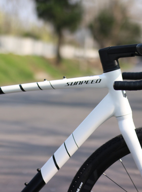 2025款sunpeed速比特charon卡荣黑白色gravel越野公路车