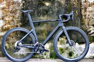 CK骑迹sky7170电子变速大套武士黑全碳纤气动公路车