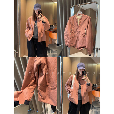 大厂大师傅出品高端奢牌！现货2025秋季橡皮粉户外日常宽松外套