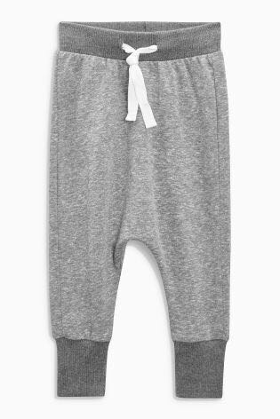 【现货】英国next女童宝宝灰色大屁屁毛圈慢跑运动休闲裤