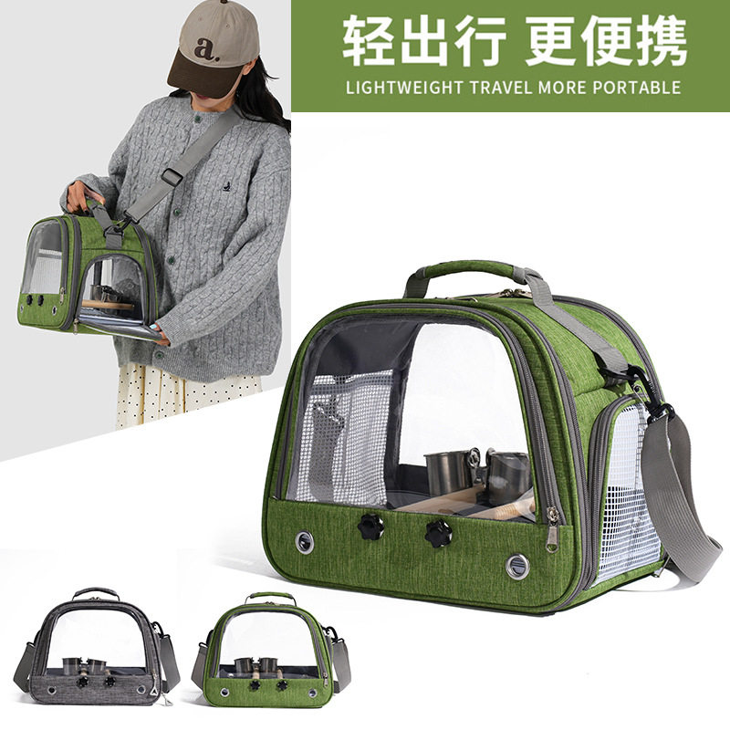 鹦鹉外出包鸟用外带笼新型鸟笼玄凤小太阳便携猫包透气宠物出行包