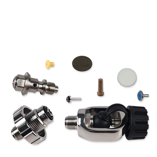 HOTDIVE潜水装备保养包AP高压阀座过滤芯隔膜低压阀座一级头配件