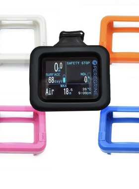 Shearwater Peregrine潜水电脑表保护套保护壳多色液态硅胶防尘罩