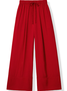 【安琪儿专享】显瘦休闲阔腿裤 - YGSS5282-2