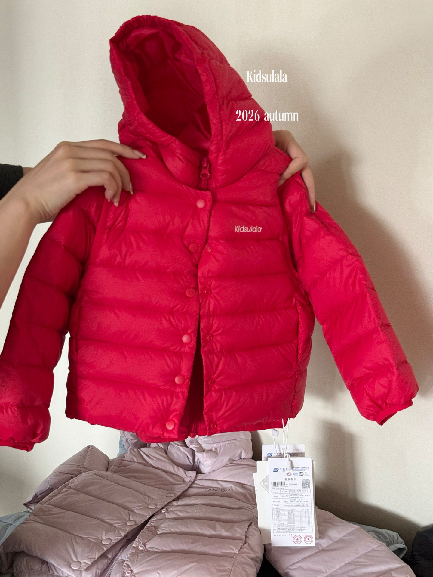 凡妈童装秋冬新款女童男童中小童轻薄羽绒服羽绒马甲保暖儿童外套