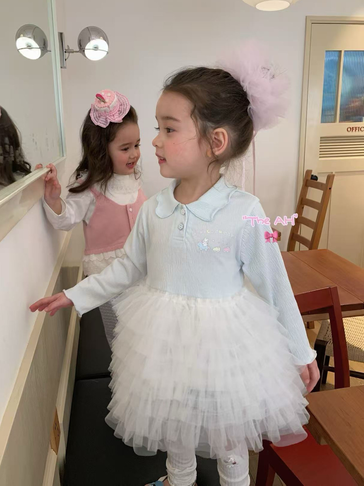 凡妈童装2026春季新款女童小童韩版娃娃领甜美蛋糕公主纱裙连衣裙,童装/婴儿装/亲子装,连衣裙,淘宝优惠券,粉丝福利购,淘宝优惠卷