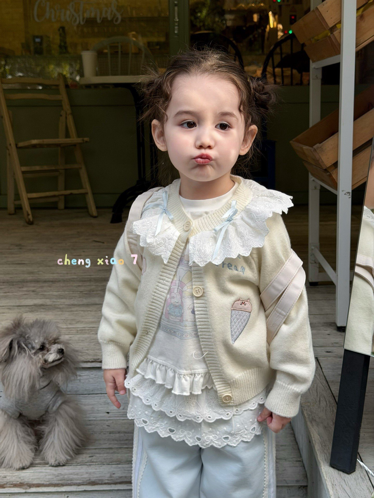 凡妈童装26春款女童小童韩版花边领刺绣针织开衫打底衫花边休闲裤,童装/婴儿装/亲子装,普通外套,淘宝优惠券,粉丝福利购,淘宝优惠卷