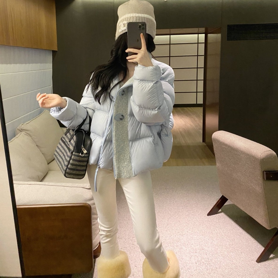 云朵泡芙羽绒服女短款小个子蓬松面包服冬季加厚保暖外套2025新款,女装/女士精品,羽绒服,淘宝优惠券,粉丝福利购,淘宝优惠卷