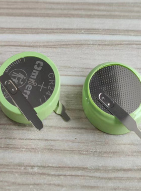 纽扣电池CR2477/VCN带引脚立式3V电饭煲煤矿人员定位卡电子订制脚