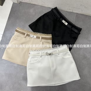 纯欲辣妹风性感百搭纯色短裙 新款 小个子包臀西装 半身裙女2026秋季