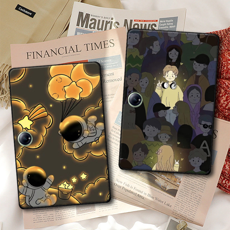 2024年适用一加平板Pro12.1英寸OPPO Pad3 pro 13保护套11.61寸SE可爱卡通硅胶电脑软壳超薄游戏防摔后壳无盖