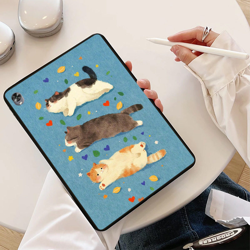 适用华为matepad M6老款10.8英寸平板8.4英寸M6青春版M 6保护壳电脑软套无盖防摔可爱卡通散热磨砂后壳超薄