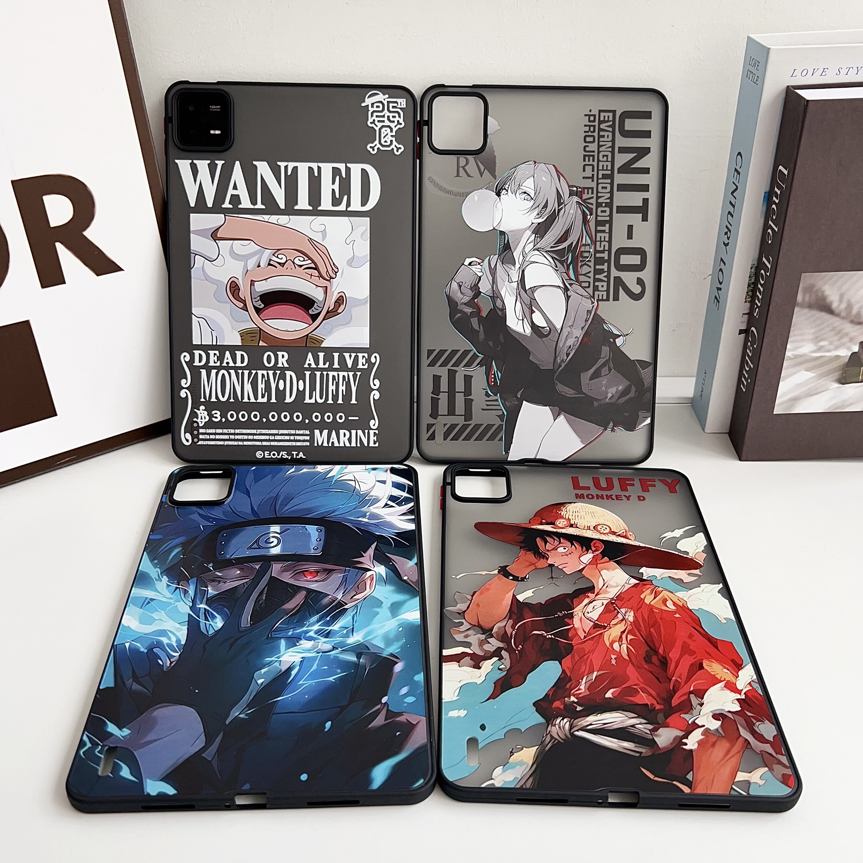 2024年新款适用小米7代pro平板保护壳11.2英寸小米6电脑6PRO硬壳火影忍者卡通米pad7S Pro无盖防弯曲磨砂后盖