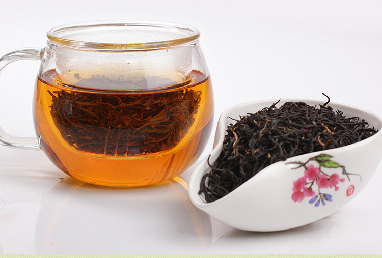 (忠顺宜红方罐)宜红工夫茶叶 湖北宜昌五峰采花红茶 200克/罐包邮