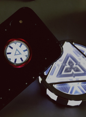 iPhoneXsmax超帅气来电闪手机壳钢铁侠反应堆发光适用苹果7保护套