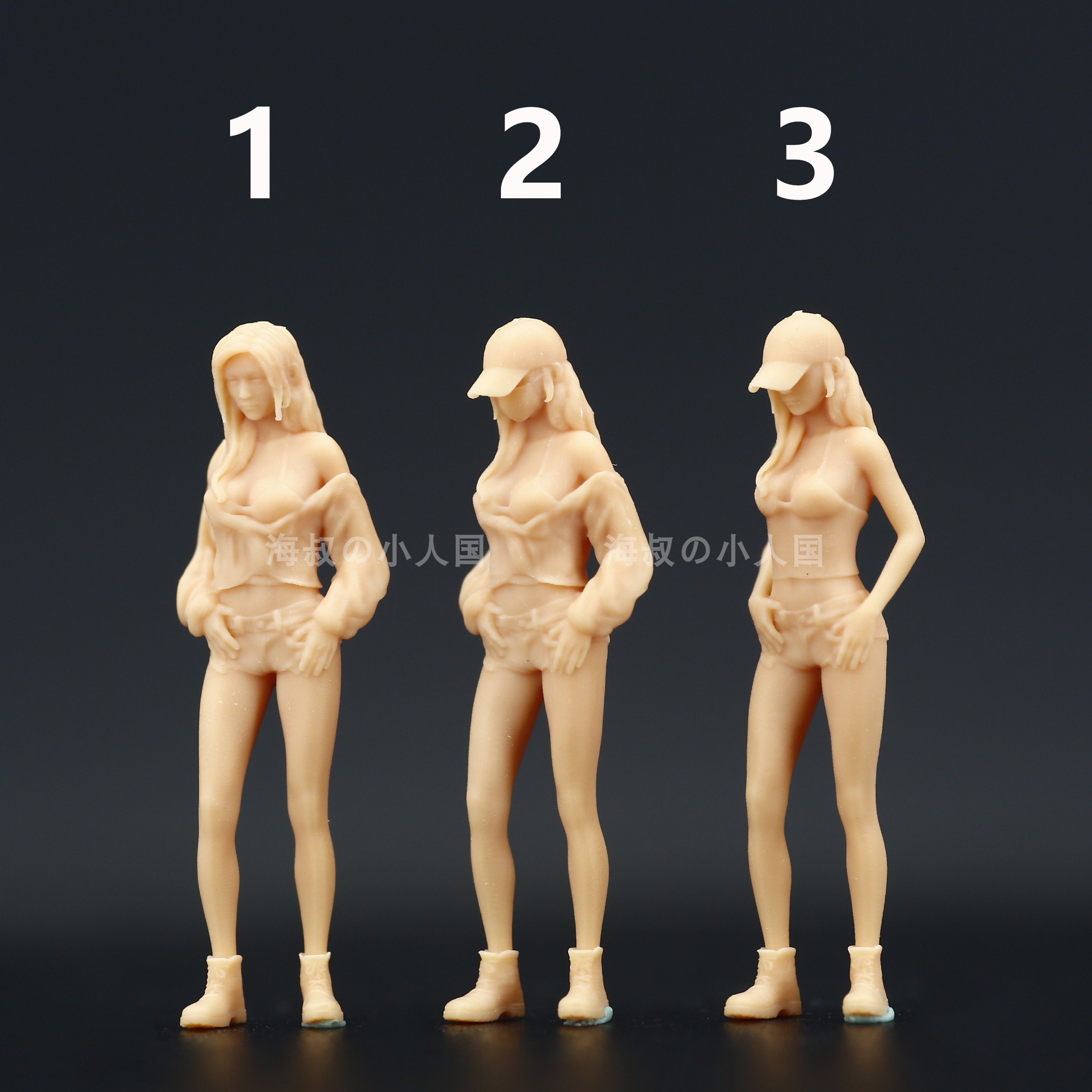 164人偶模型手办187微缩小人