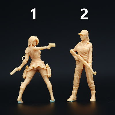 美女杀手摆件微缩景观人偶模型