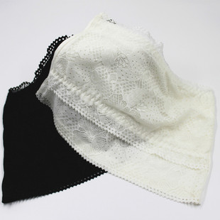 莫代尔女士裹胸新弹力蕾丝抹胸夏性感打底无胸垫内衣一片胸围胸衣