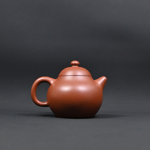 汲小宁全手工原矿朱泥200cc文旦壶宜兴紫砂壶 汲氏陶艺汲老推荐