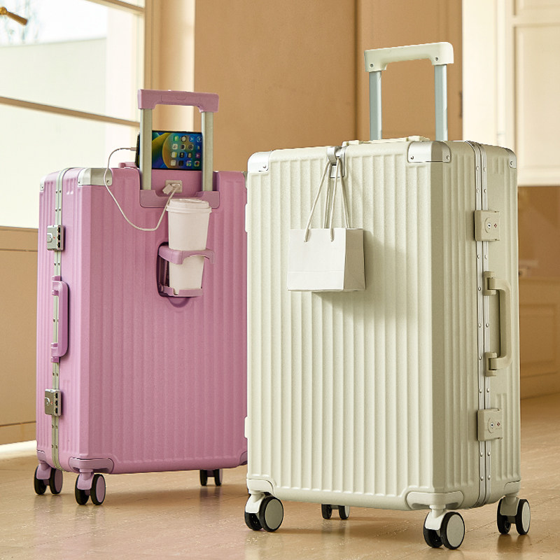 行李箱女2026新款铝框旅行箱26寸密码箱大容量结实耐用拉杆箱男
