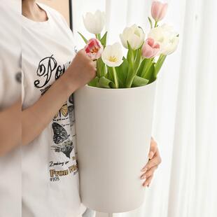 雨伞收纳桶沥水大容量筒存放置物架沥水装伞桶花店养花家用醒花桶