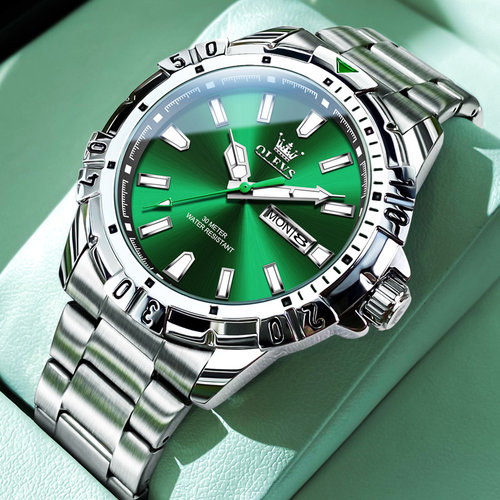 瑞士正品手表男款绿水鬼新款男士