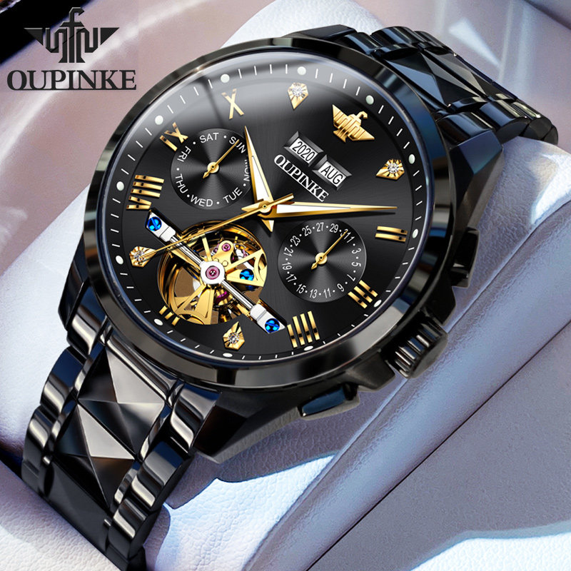 瑞士欧品客手表男款男士机械手表