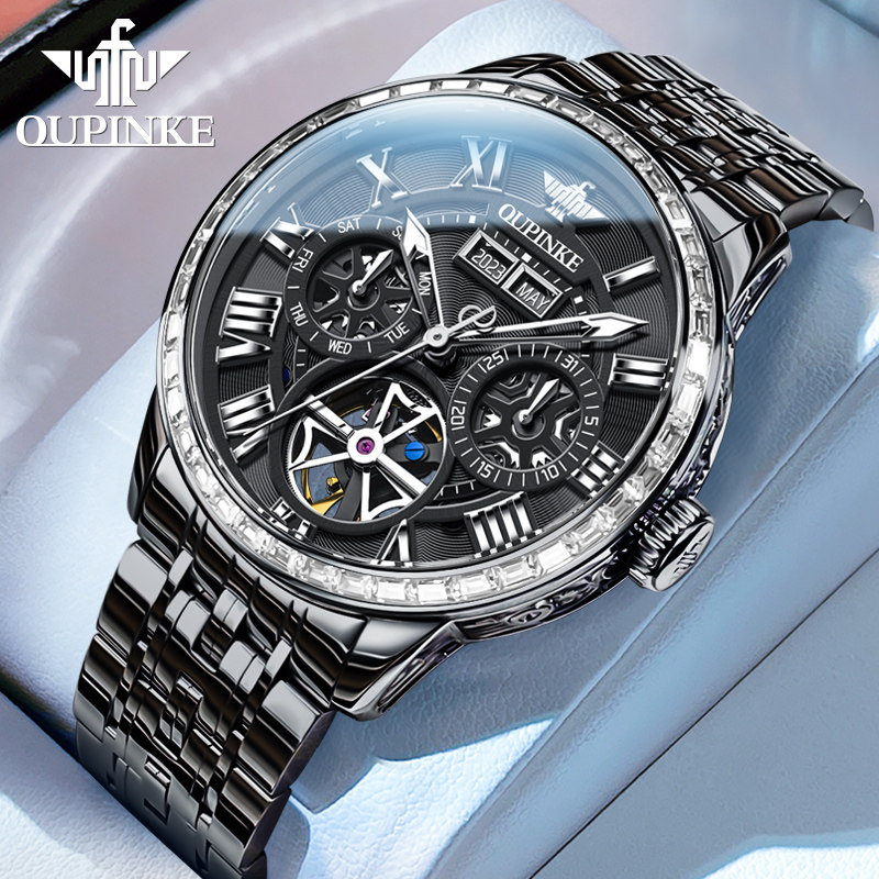 男士手表机械表全自动瑞士新款正