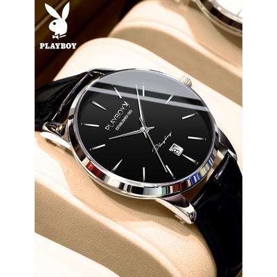 正品花花公子名牌手表男士全自动