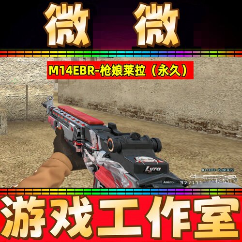 CF枪娘莱拉M14EBR永久 非赤血龙魂金牛座玄武冠军金牛M14EB永久