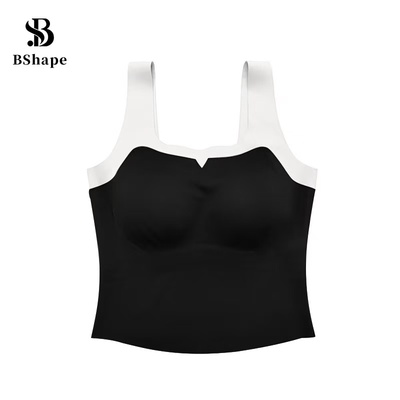 BShape随心所欲 零感无痕百搭运动背心聚拢裸感外穿一体杯美背573