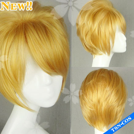 第二氏 v家 初音 龙啼 镜音rin  双子 姐姐 加厚再版 cos假发 296