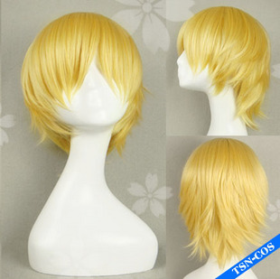 第二氏黄濑月歌师走驱假发