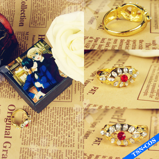 第二氏/COS道具 黑执事 托兰西 特兰西家族戒指 蜘蛛/单 EM-3