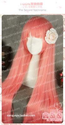 第二氏 浅粉蔷薇 头花 2用胸针 COS 日常 LO 配件 M11