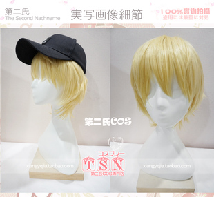 第二氏 工作细胞 杀伤性T细胞 帅气金发 COS假发 E-25