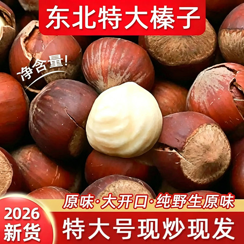 2026新货东北特大野生榛子