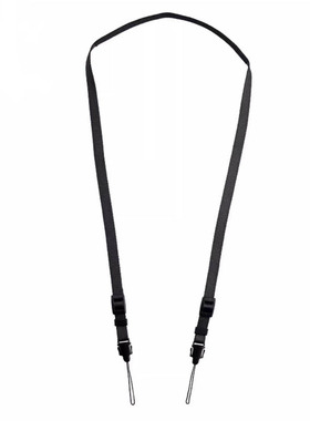 万冈背带数码相机肩带 理光GR GRII GR2 GR3x GR3挂绳 黑色窄背带