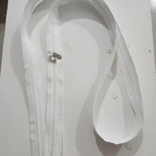 白色双开头1.5米被罩拉链支持随意裁任意剪