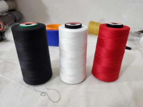 高士402黑白5000米缝纫线服装包芯线高速涤纶线家用高品质品牌线